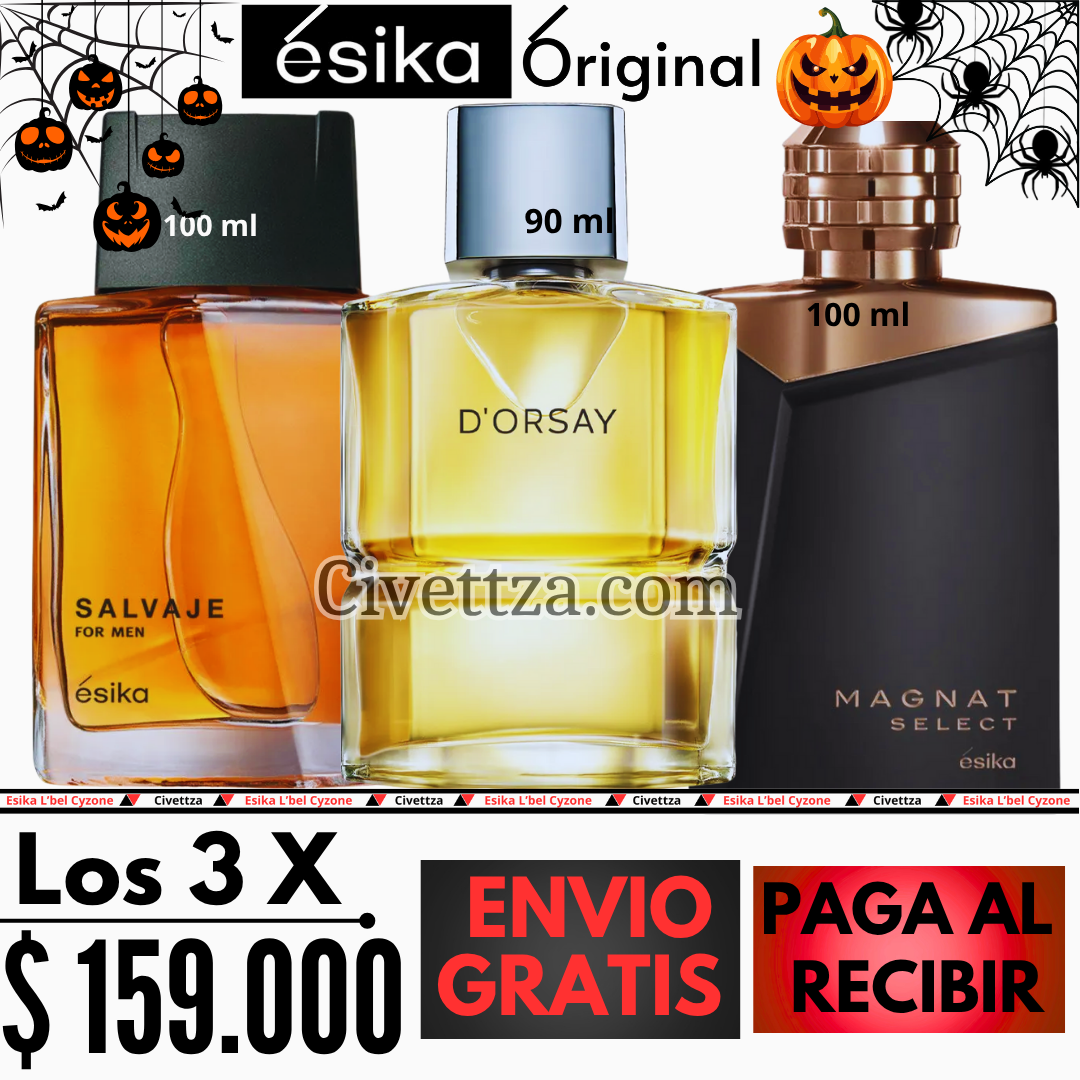 Salvaje + Magnat Select + D'orsay