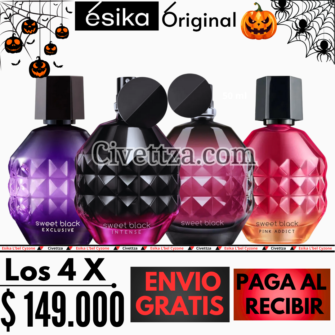 Sweet Clasico + Sweet Intense + Sweet Exclusive + Sweet Pink