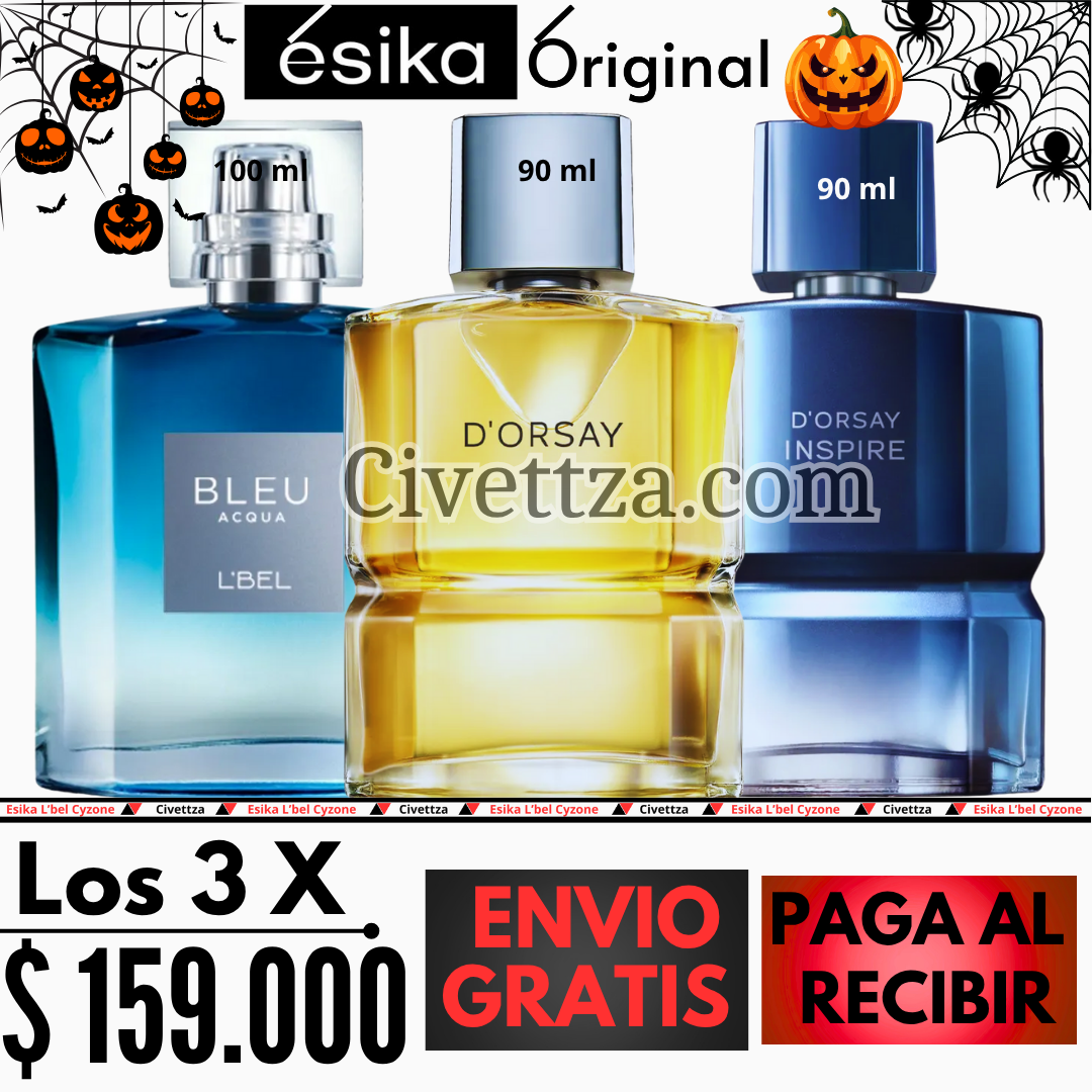 D'orsay + D'orsay Inspire + Bleu Acqua