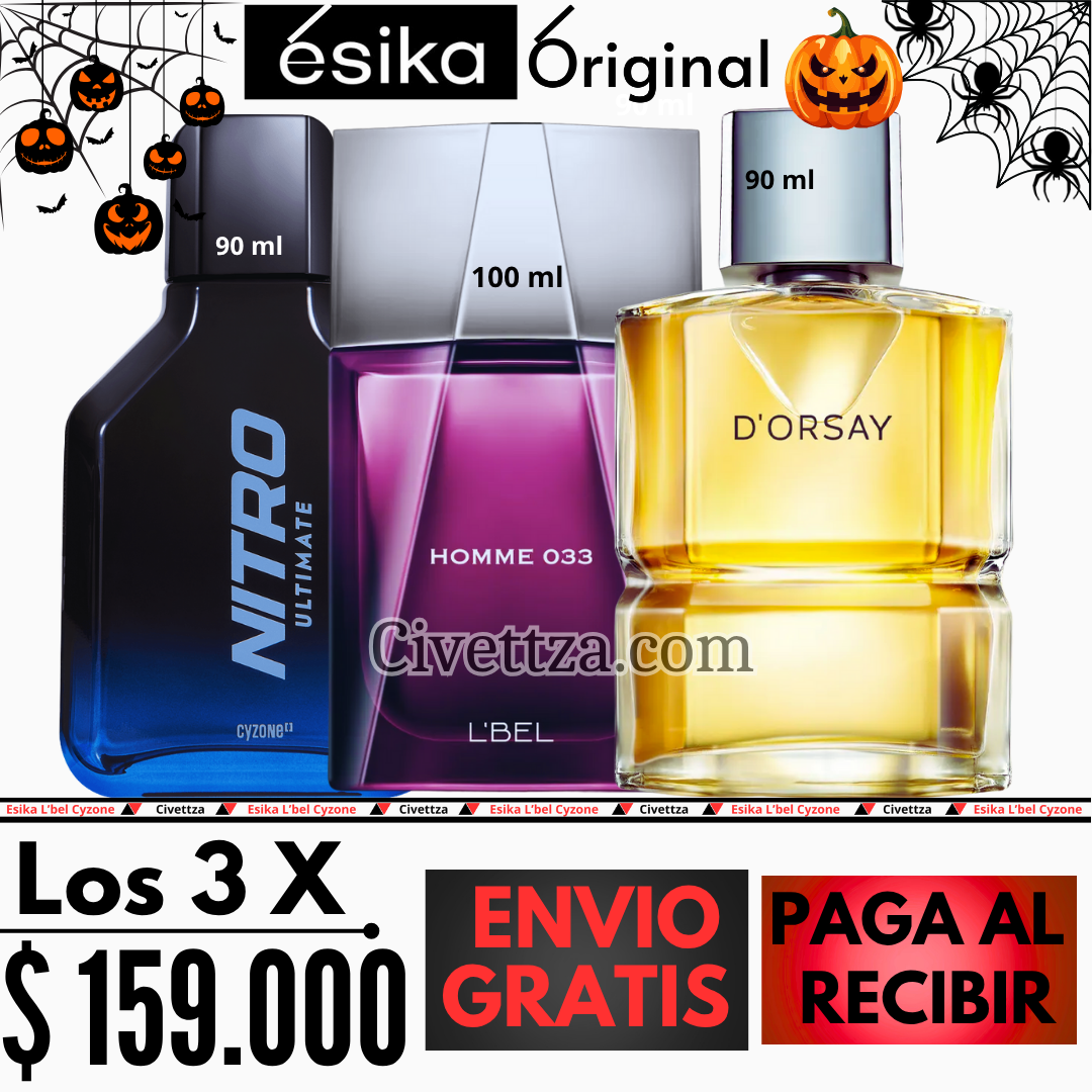 D'orsay + Homme 033 + Nitro Ultimate