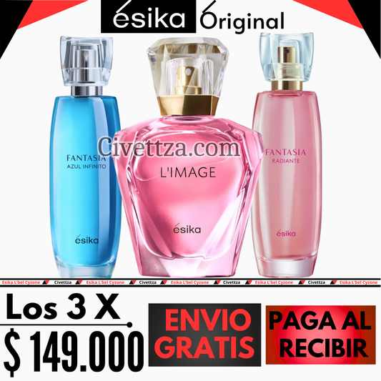 l'image + Azul Infinito + Momentos Radiantes