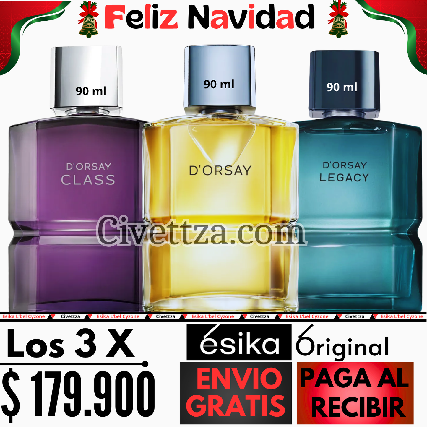 D'orsay + D'orsay Legacy + D'orsay Class