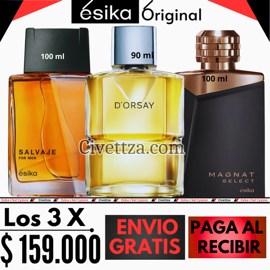 Salvaje + Magnat Select + D'orsay