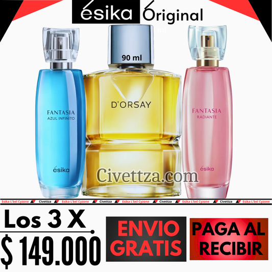 D'orsay + Fantasia + Momentos