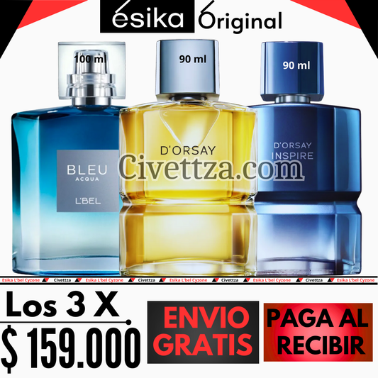 D'orsay + D'orsay Inspire + Bleu Acqua