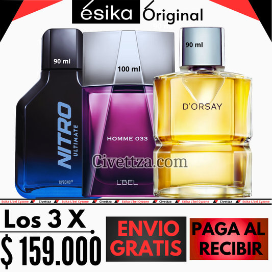 D'orsay + Homme 033 + Nitro Ultimate