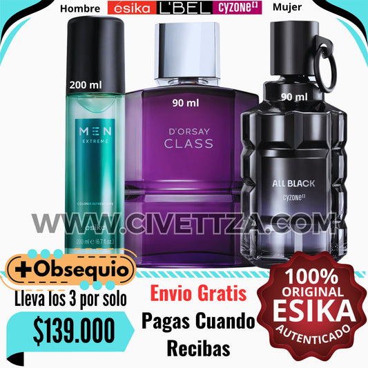 D'orsay Class + Extreme + All Black + Obsequio