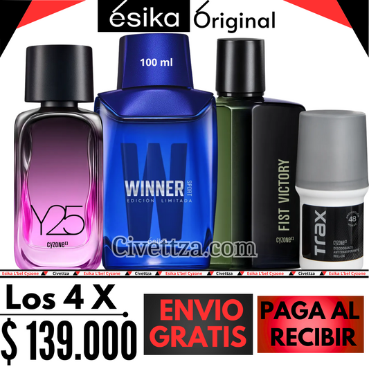 Winner Sport + Y25 + Fist Victory + Desorante