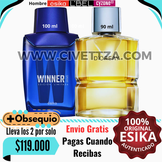 D'orsay + Winner Sport + Obsequio