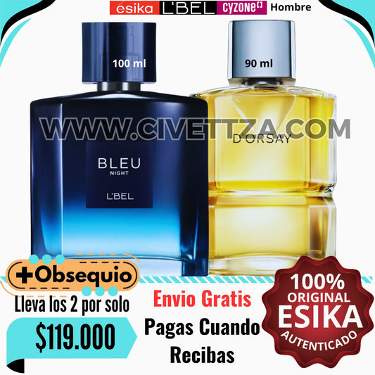 D'orsay + Bleu Night + Obsequio
